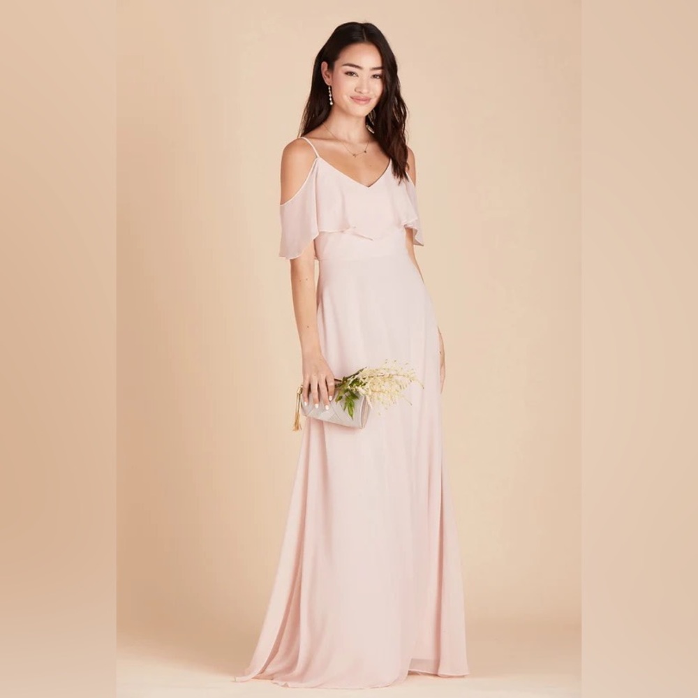 BIRDY GREY JANE CONVERTIBLE DRESS PALE BLUSH SIZE XS (bridesmaids dress)